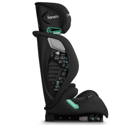 Lionelo - Bērnu autosēdeklis IGO i-Size 100-150 cm Melns Carbon