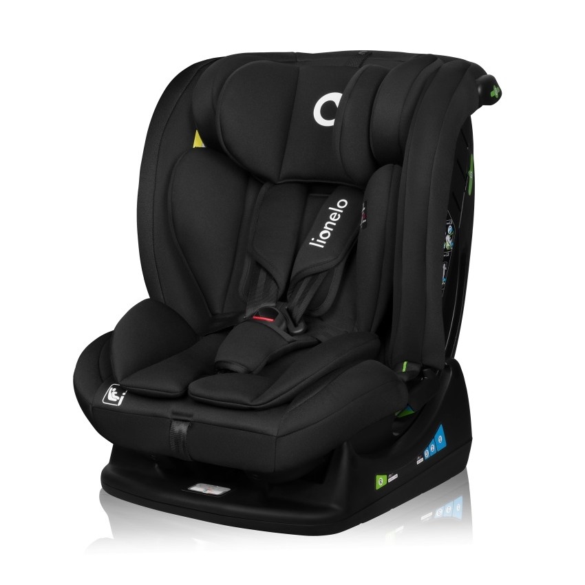 Lionelo - Bērnu autosēdeklis IZZY i-Size 40-150 cm Melns Carbon