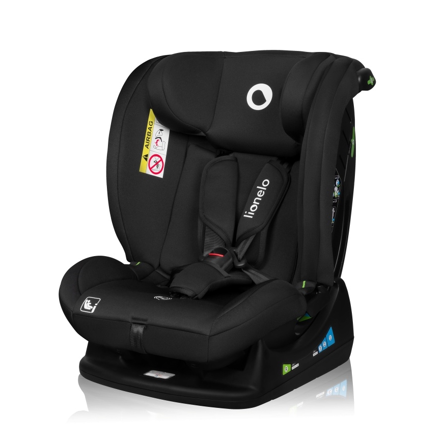 Lionelo - Bērnu autosēdeklis IZZY i-Size 40-150 cm Melns Carbon