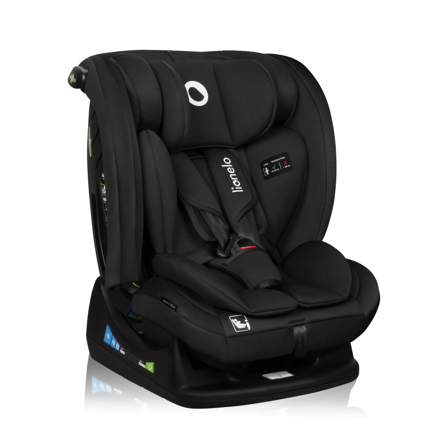 Lionelo - Bērnu autosēdeklis IZZY i-Size 40-150 cm Melns Carbon