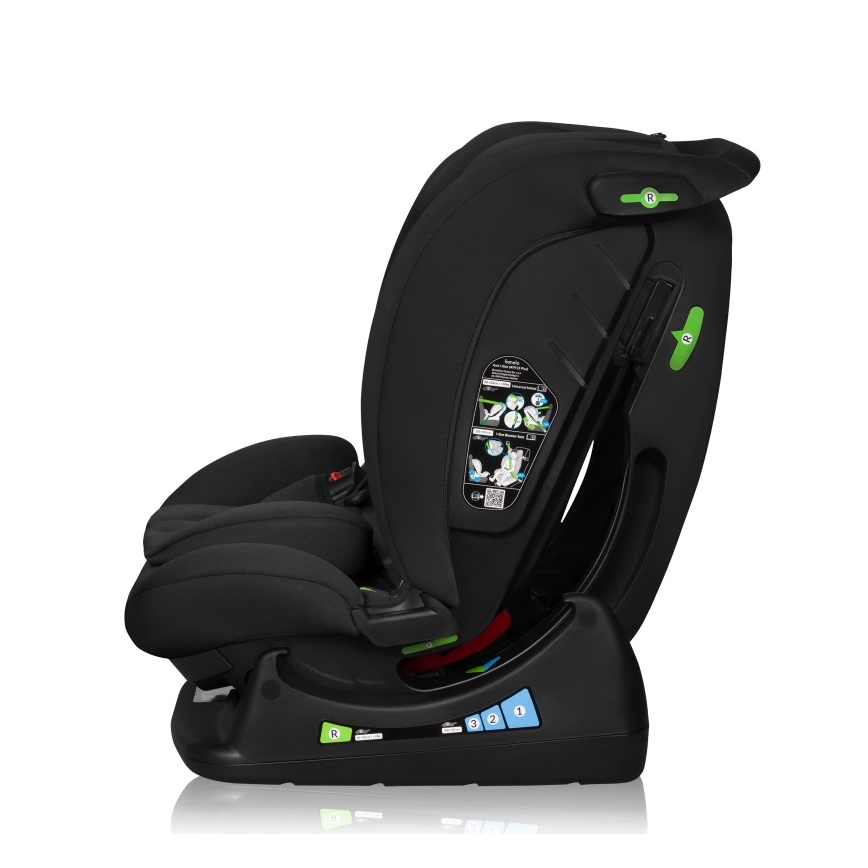 Lionelo - Bērnu autosēdeklis IZZY i-Size 40-150 cm Melns Carbon