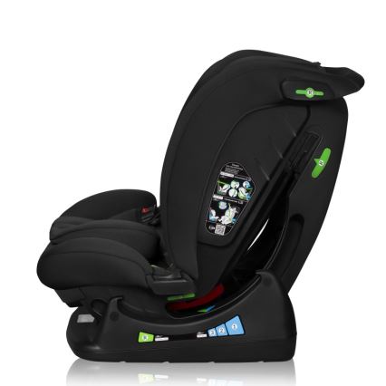 Lionelo - Bērnu autosēdeklis IZZY i-Size 40-150 cm Melns Carbon