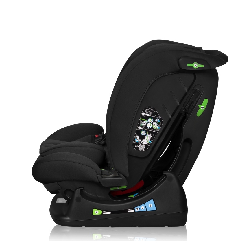 Lionelo - Bērnu autosēdeklis IZZY i-Size 40-150 cm Melns Carbon