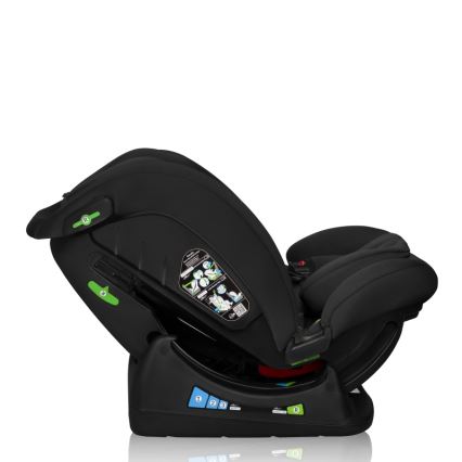 Lionelo - Bērnu autosēdeklis IZZY i-Size 40-150 cm Melns Carbon