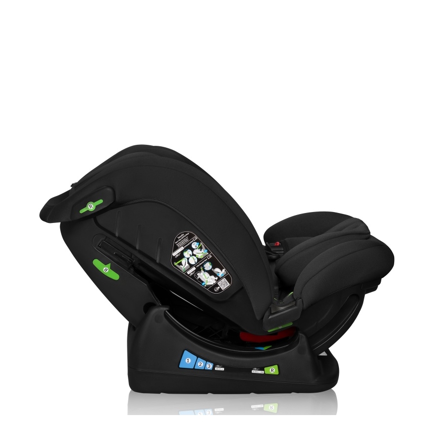 Lionelo - Bērnu autosēdeklis IZZY i-Size 40-150 cm Melns Carbon