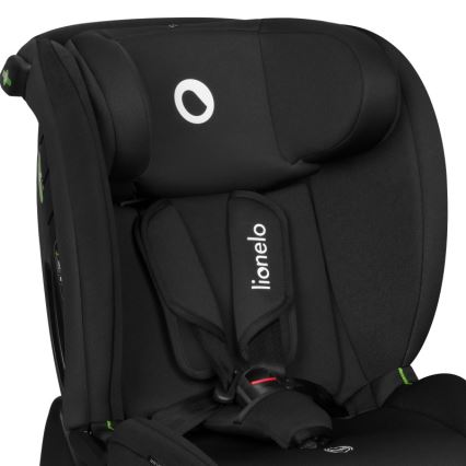 Lionelo - Bērnu autosēdeklis IZZY i-Size 40-150 cm Melns Carbon