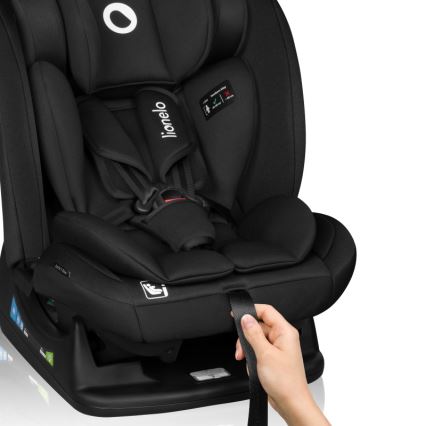Lionelo - Bērnu autosēdeklis IZZY i-Size 40-150 cm Melns Carbon