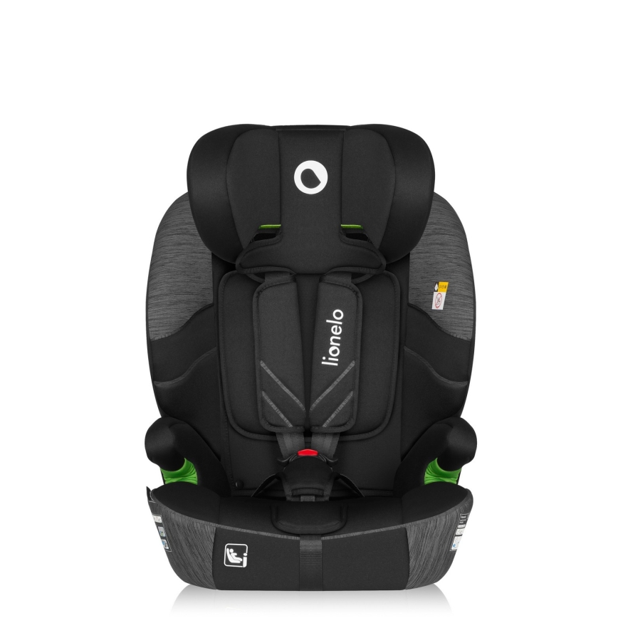 Lionelo - Bērnu autosēdeklis LEVI FIX i-Size 76-150 cm Grey Stone