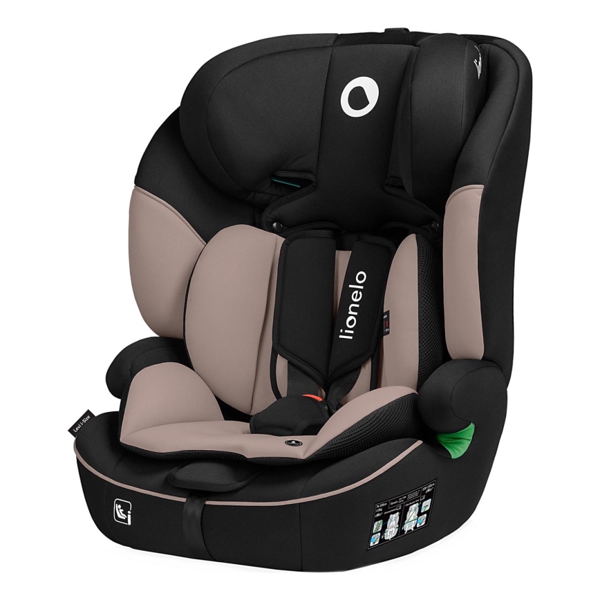 Lionelo - Bērnu autosēdeklis LEVI i-Size 76-150 cm bēšs latte