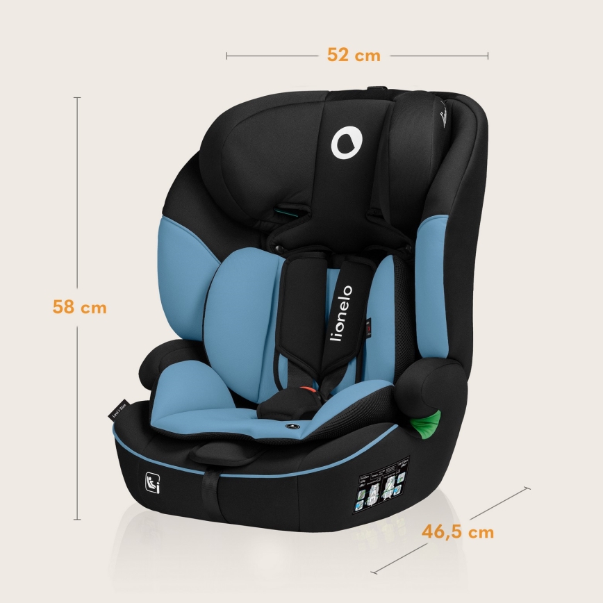 Lionelo - Bērnu autosēdeklis LEVI i-Size 76-150 cm Kobalta zils