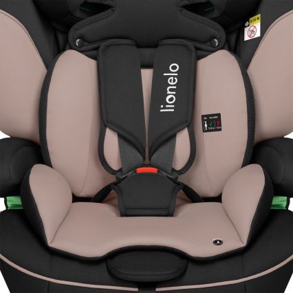 Lionelo - Bērnu autosēdeklis LEVI i-Size 76-150 cm Latte bēšs