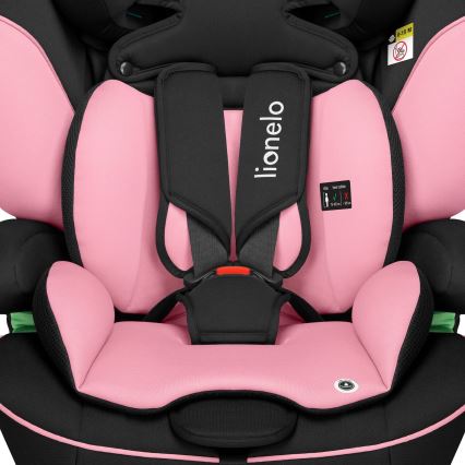 Lionelo - Bērnu autosēdeklis LEVI i-Size 76-150 cm Rozā Baby