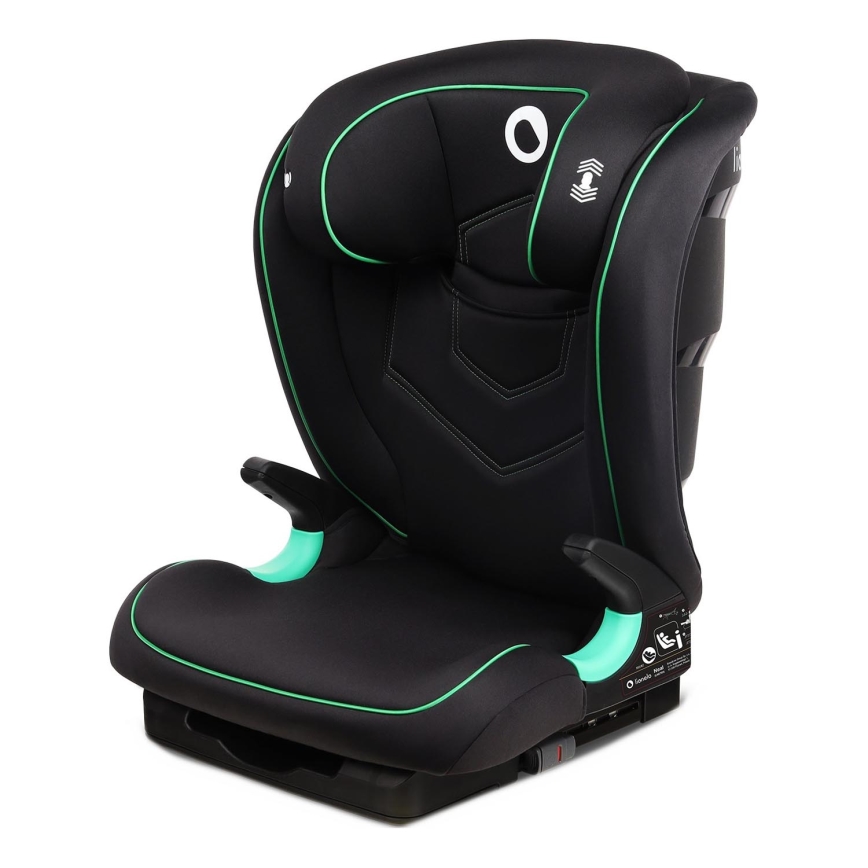 Lionelo - Bērnu autosēdeklis NEAL i-Size 100-150 cm Melnais Onikss