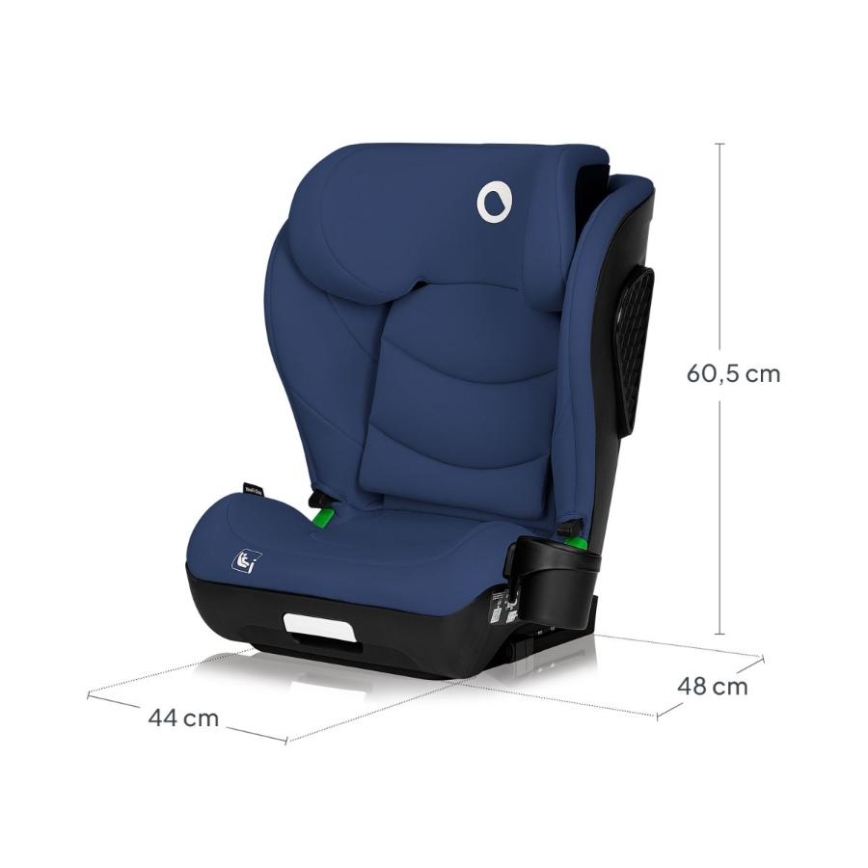 Lionelo - Bērnu autosēdeklis NEAL i-Size 100-150 cm tumši zils