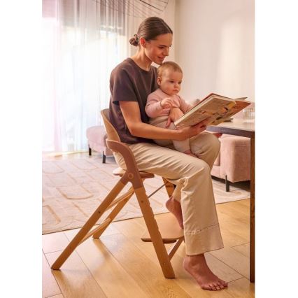 Lionelo - Bērnu barošanas krēsls 3 vienā MEGAN White Wood