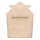 Lionelo - Bērnu dvielis ar kapuci MUSLIN HOODED TOWEL Bežs Kafija