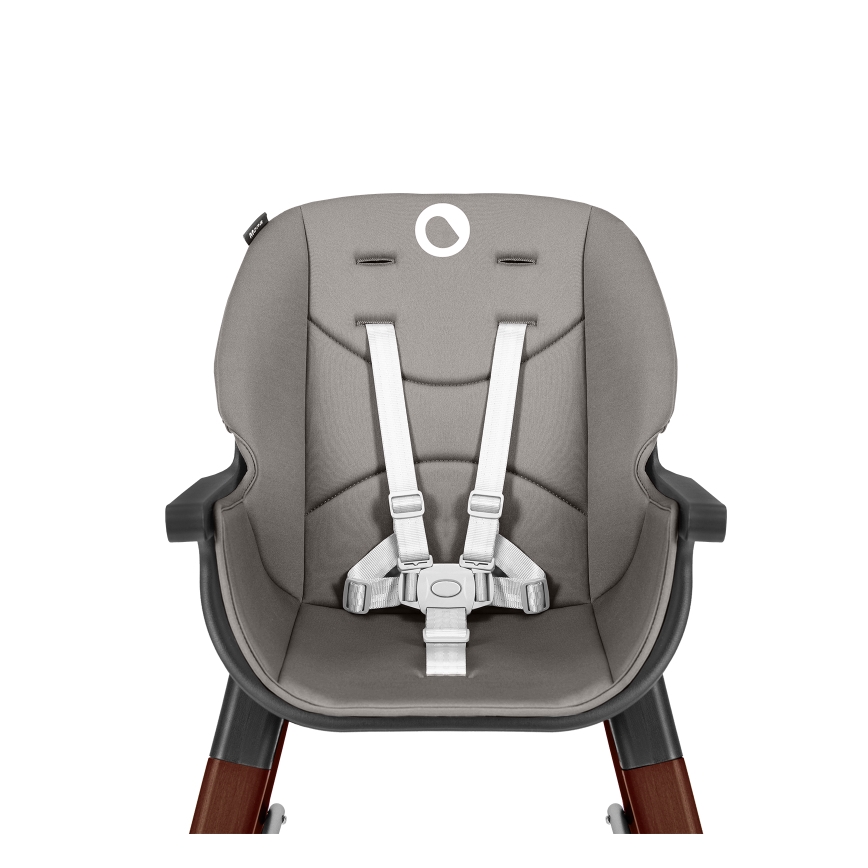 Lionelo - Bērnu ēdamkrēsls 2 vienā MONA Black Onyx