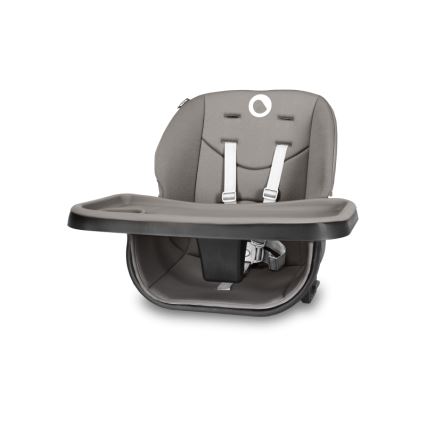 Lionelo - Bērnu ēdamkrēsls 2 vienā MONA Black Onyx