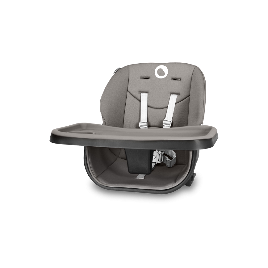 Lionelo - Bērnu ēdamkrēsls 2 vienā MONA Black Onyx