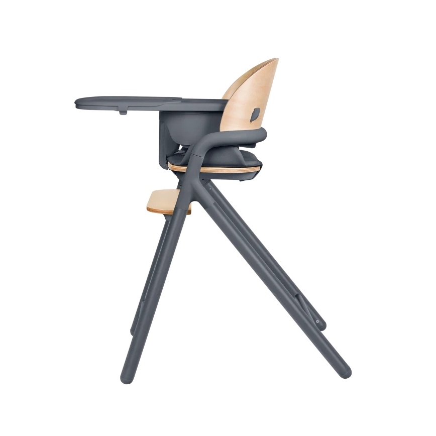 Lionelo - Bērnu ēdamkrēsls 3 vienā CELIA Grey Wood