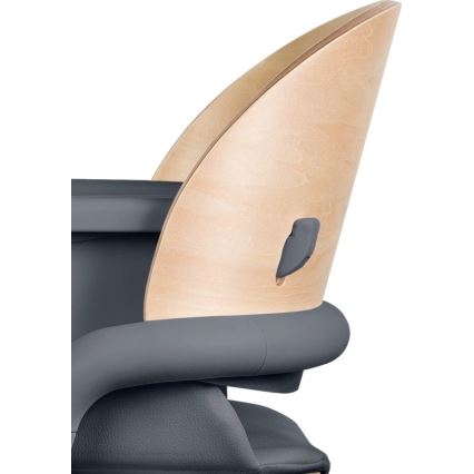 Lionelo - Bērnu ēdamkrēsls 3‑vienā CELIA, pelēkas koksnes tonī