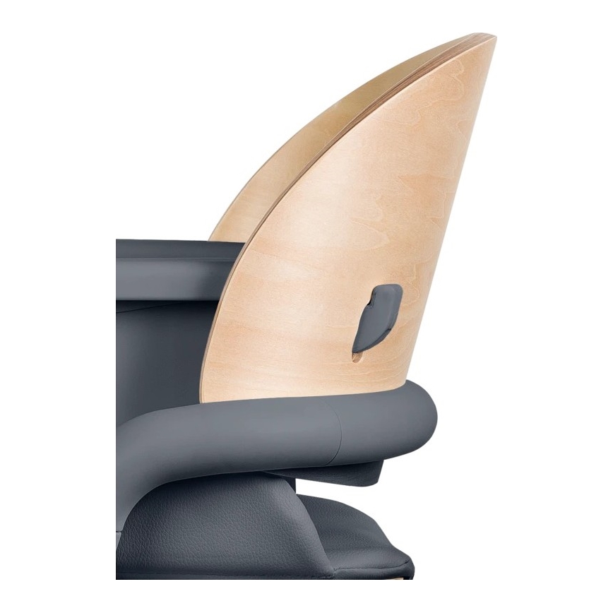 Lionelo - Bērnu ēdamkrēsls 3‑vienā CELIA, pelēkas koksnes tonī