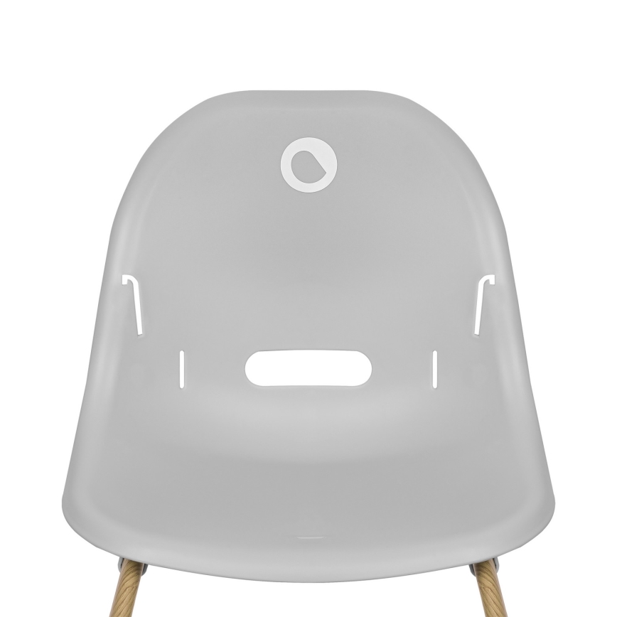 Lionelo - Bērnu ēdamkrēsls 4 vienā DALIA SET Grey Stone Natural