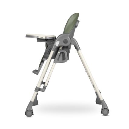 Lionelo - Bērnu ēdamkrēsls LAURICE olīvzaļš