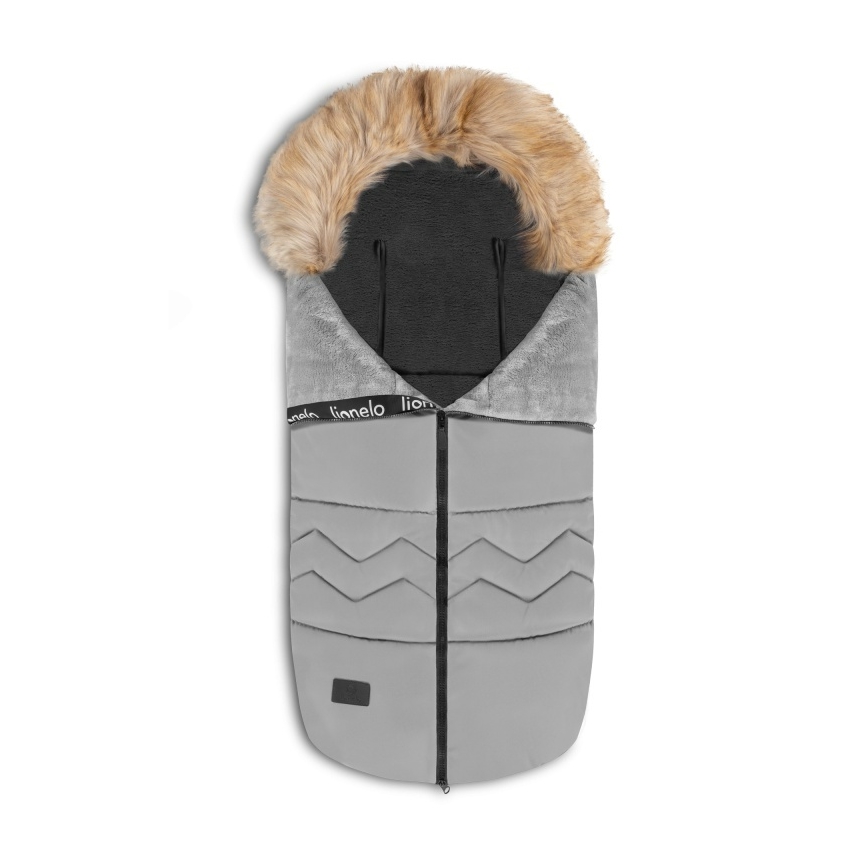 Lionelo - Bērnu guļammaiss FRODE Grey Dove