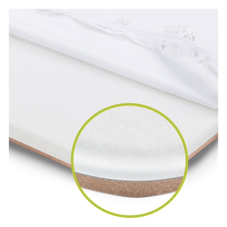 Lionelo - Bērnu gultiņa 2 vienā LUNA pelēka