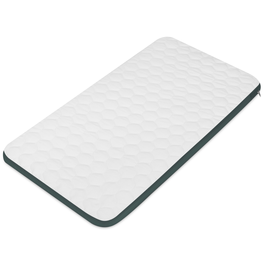 Lionelo - Bērnu gultiņa 3-in-1 JODIE, zaļa/grafīta