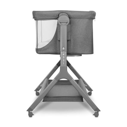 Lionelo - Bērnu gultiņa 3-in-1 LEONIE PLUS pelēka