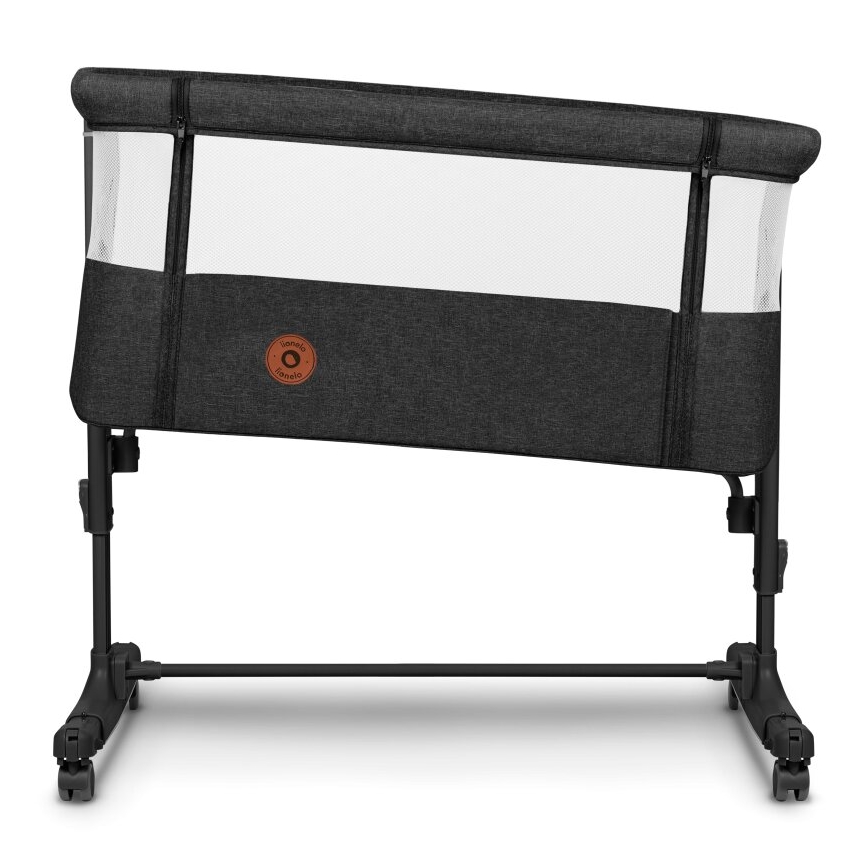 Lionelo - Bērnu gultiņa 3 vienā AURORA melna