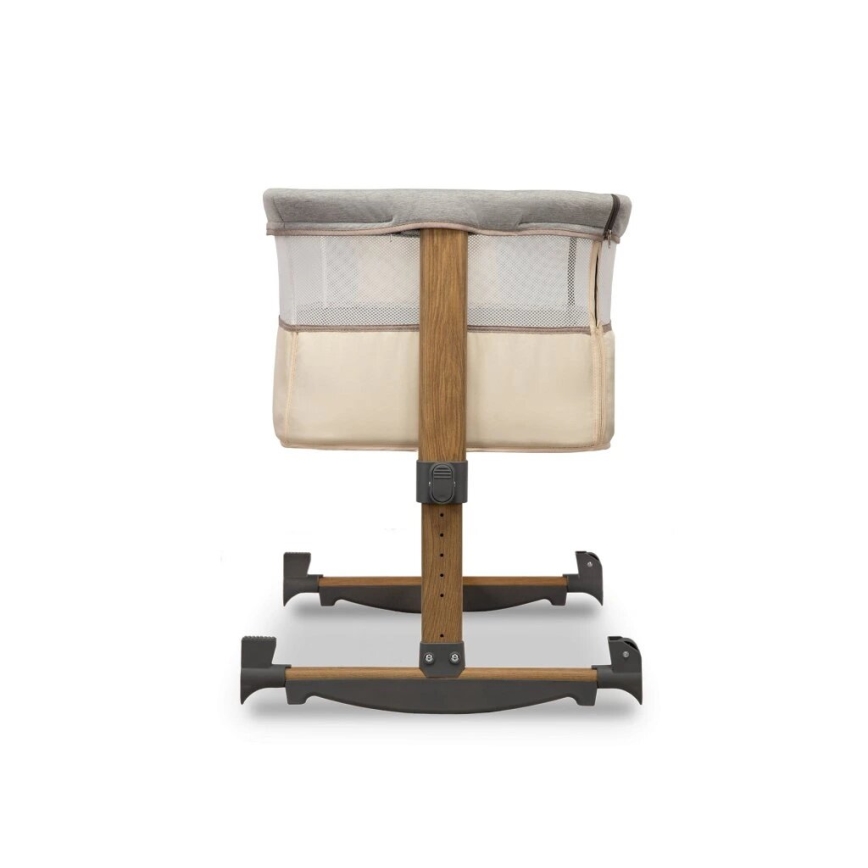 Lionelo - Bērnu gultiņa 3 vienā LEONIE pelēka/bēša