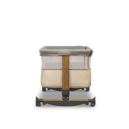 Lionelo - Bērnu gultiņa 3 vienā LEONIE pelēka/bēša