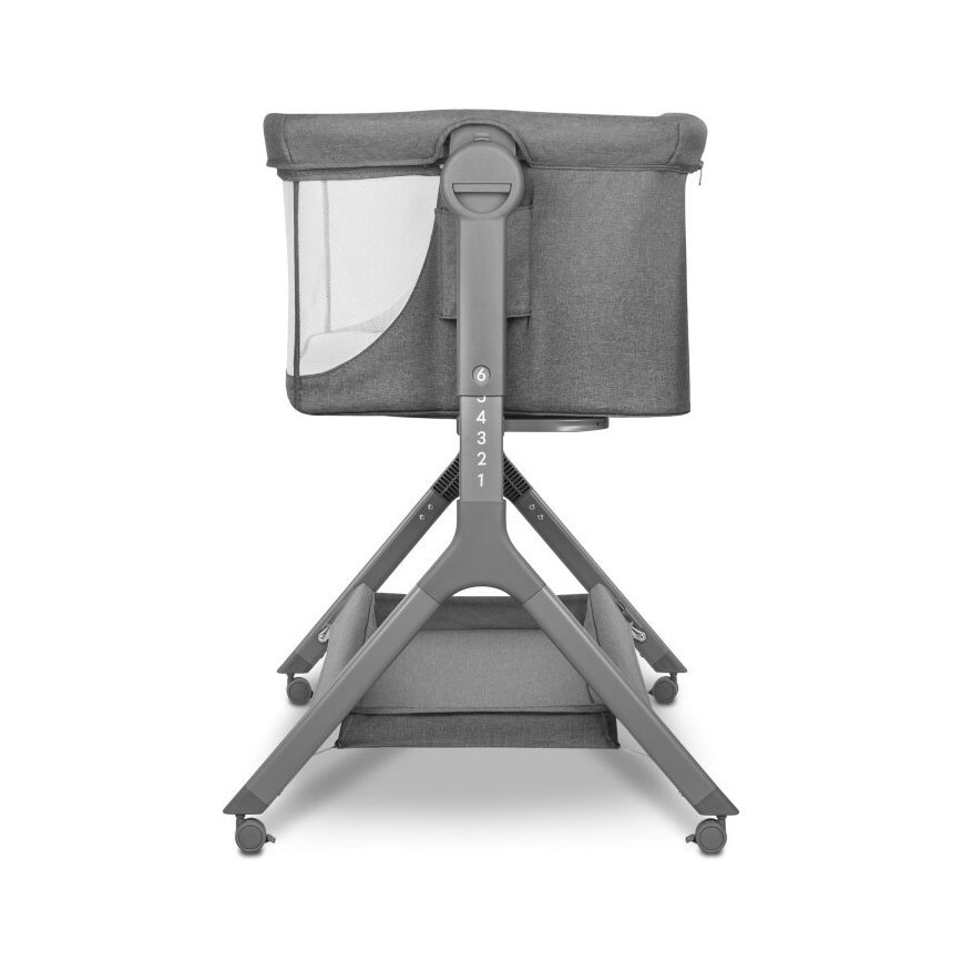 Lionelo - Bērnu gultiņa 3 vienā LEONIE PLUS pelēka