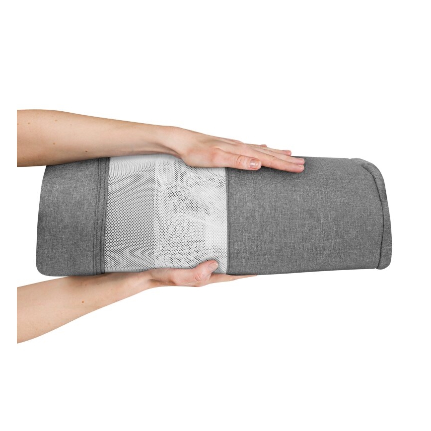 Lionelo - Bērnu gultiņa 3 vienā LEONIE PLUS pelēka