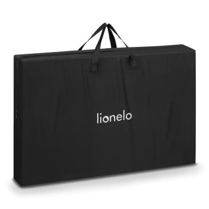 Lionelo - Bērnu gultiņa 3in1 AURORA melna