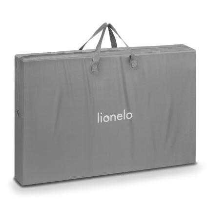 Lionelo - Bērnu gultiņa 3in1 AURORA pelēka
