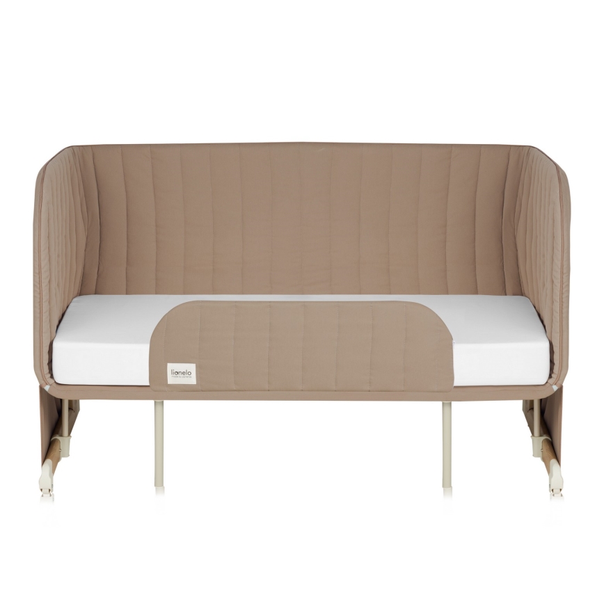 Lionelo - Bērnu gultiņa 5-1 THOMI PLUS karameļu bēšs