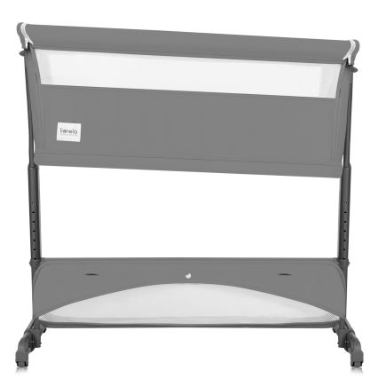 Lionelo - Bērnu gultiņa 5v1 THOMI PLUS Grey Concrete