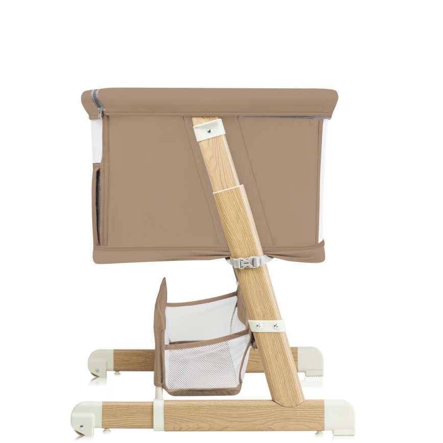 Lionelo - Bērnu gultiņa 5‑1 THOMI PLUS Beige Carmel