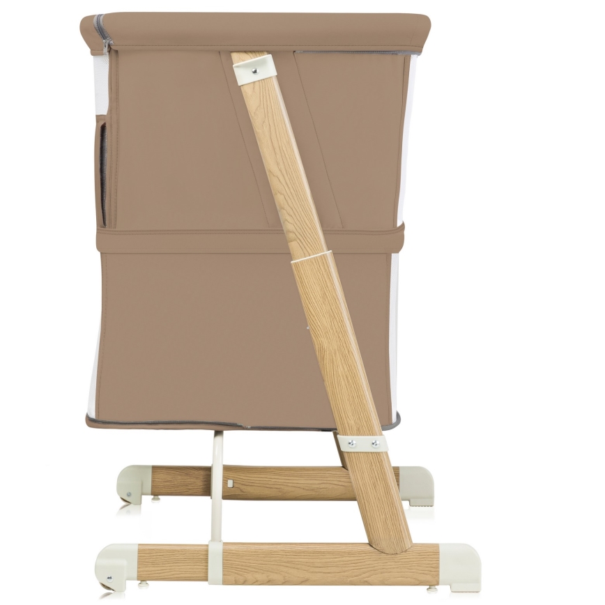 Lionelo - Bērnu gultiņa 5‑1 THOMI PLUS Beige Carmel