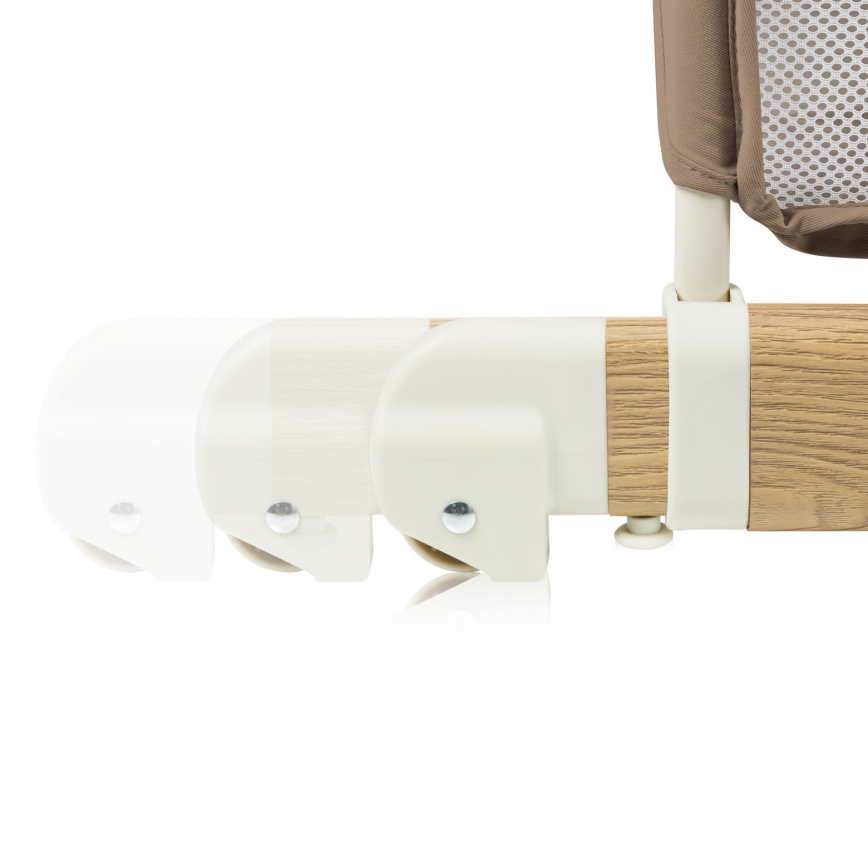 Lionelo - Bērnu gultiņa 5‑1 THOMI PLUS Beige Carmel