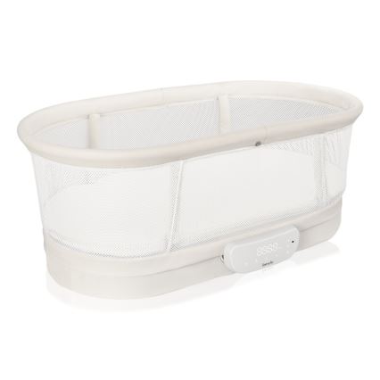 Lionelo - Bērnu gultiņa ar iebūvētu svara mērītāju CORAL White