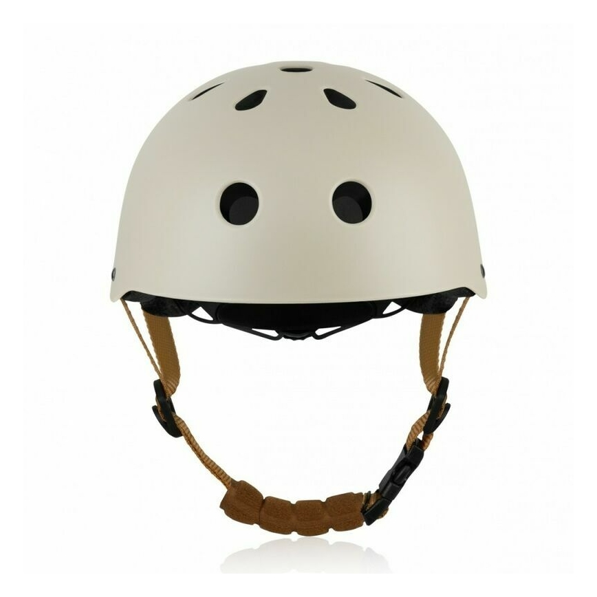 Lionelo - Bērnu ķivere HELMET Beige Sand
