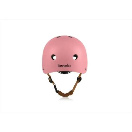 Lionelo - Bērnu ķivere HELMET Pink Rose