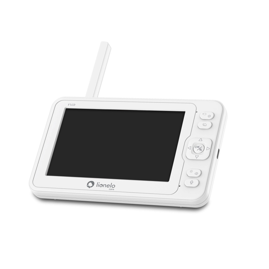 Lionelo - Bērnu monitors BABYLINE 6.2 ar displeju 5V 3600 mAh