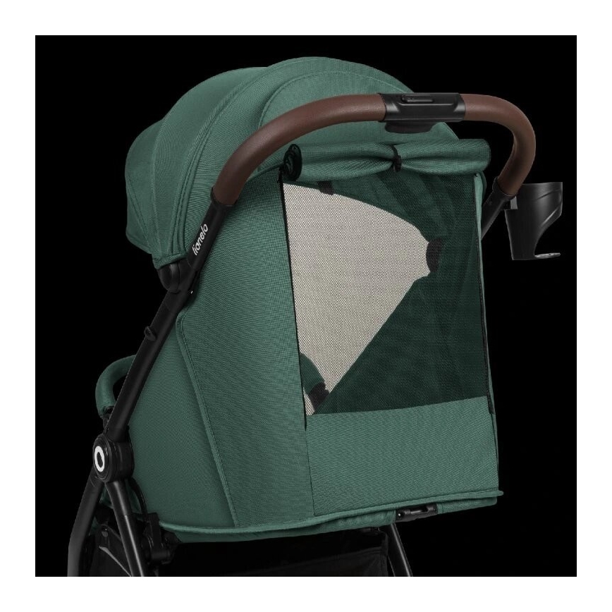 Lionelo - Bērnu rati INGRID zaļi/melni