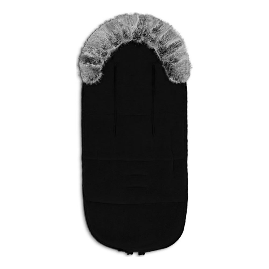 Lionelo - Bērnu ratu guļammaiss FRODE Black Carbon